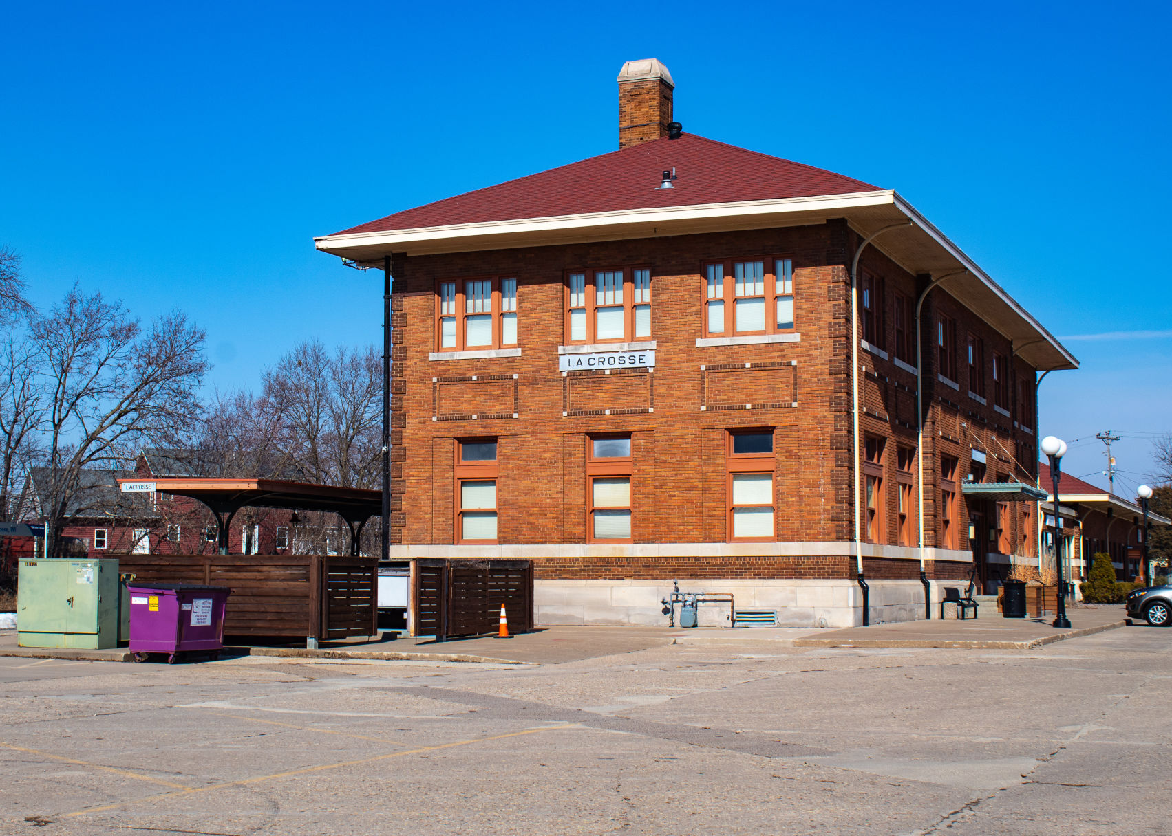 Brianna Graw, La Crosse Amtrak Station, 2021